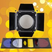 Bộ barndoor, 4 filter màu