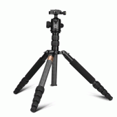 Chân máy ảnh Tripod Beike Q668C (carbon) - hàng chính hãng