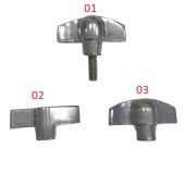 Ốc vặn 6mm cho chân đèn và phụ kiện inox